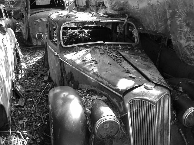 Autofriedhof - 190.JPG - Historischer Autofriedhof,    Gürbetal (CH)